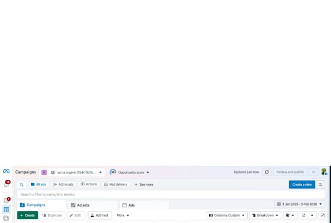 do create, optimize, manage your meta ads campaign